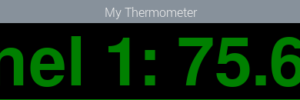 Measuring Temperature Using a DS18B20